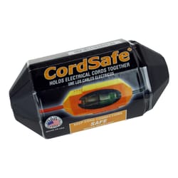 CordSafe Indoor or Outdoor Black Extension Cord Connector 12/3 SJEOW