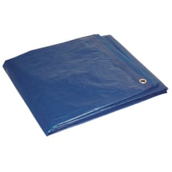 Foremost Tarp Co. Dry Top 12 ft. W X 16 ft. L Medium Duty Polyethylene Tarp Blue