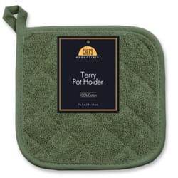 Kane Home Sage Green Cotton Pot Holder