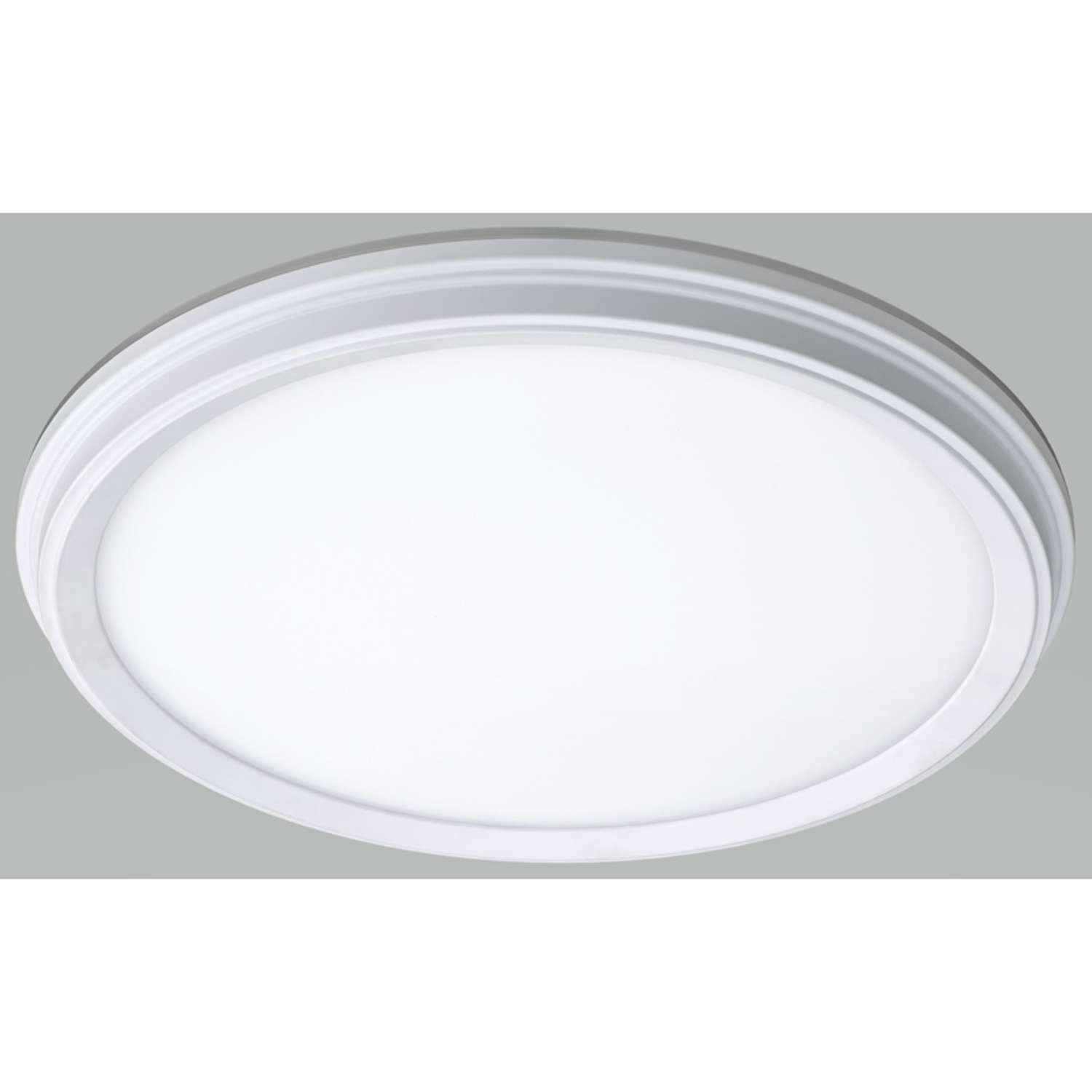 ETI 1.7 in. H X 11 in. W X 11 in. L White LED Ceiling Light