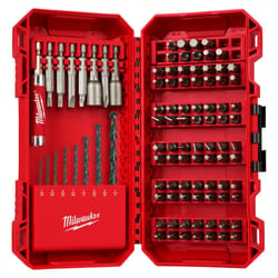 Milwaukee 1/4 in. Steel Drill and Driver Bit Set Hex Shank 95 pc