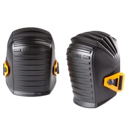 ToughBuilt 6.3 in. L X 5.51 in. W Plastic Waterproof Knee Pads Black One Size Fits All