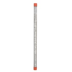 B&K Mueller 1/2 in. D X 18 in. L Galvanized Steel Pre-Cut Pipe