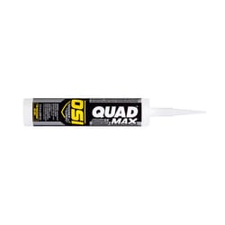 OSI Quad Max White Elastomeric Polymers Door, Siding and Window Sealant 9.5 oz