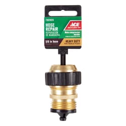 Ace 5/8 in. Brass Threaded Male Hose Mender