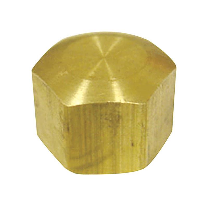 JMF Company 1/4 in. Compression Brass Cap Mfr# 4503520 - Ace