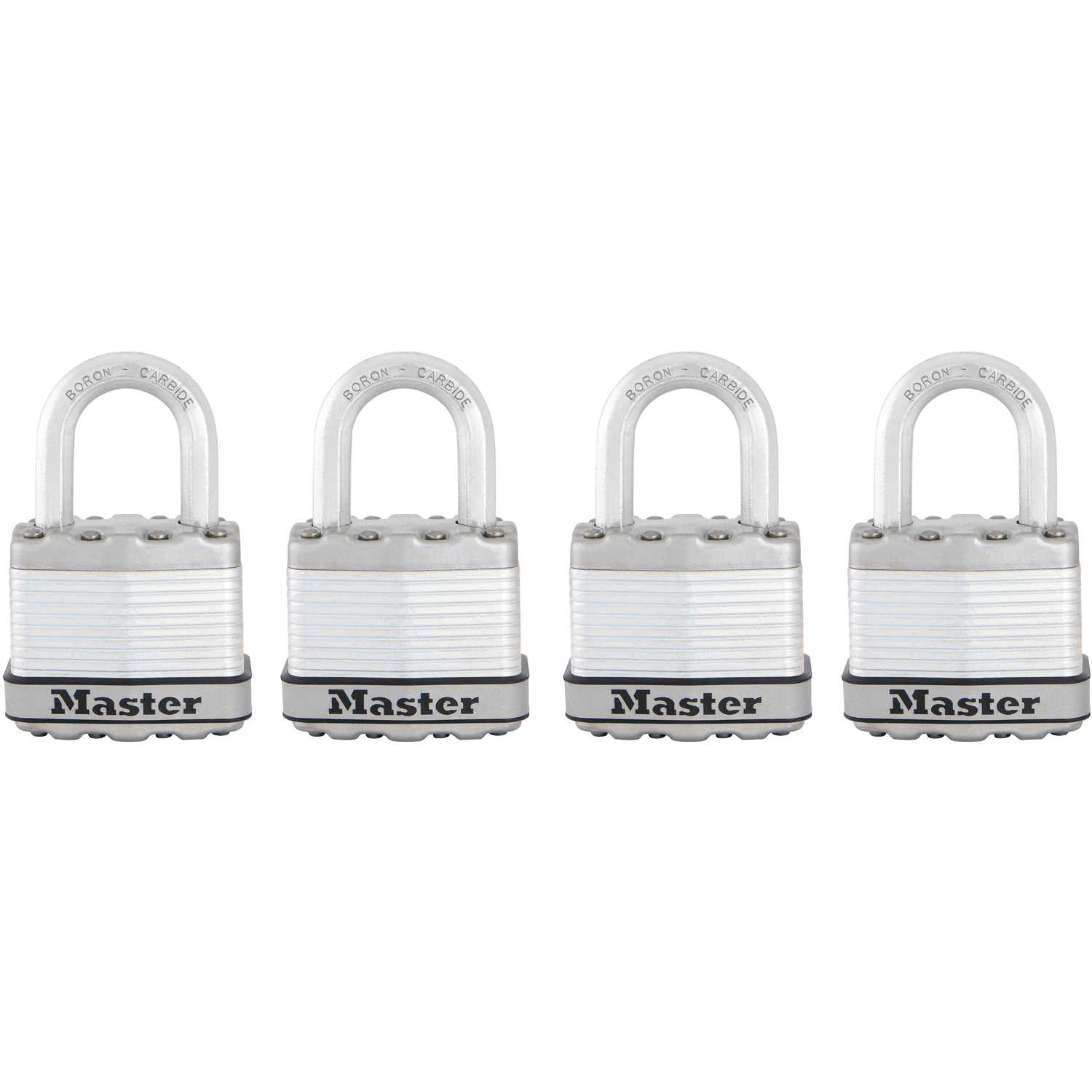 Master Lock 13/4 in. W Stainless Steel Ball Bearing Locking Padlock 4