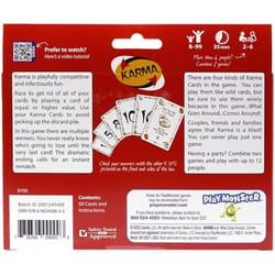 PlayMonster Karma Card Game Multicolored 60 pc