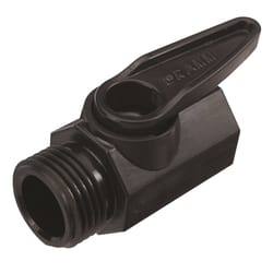 Dramm 3/4 in. Plastic Single Shut-Off Valve