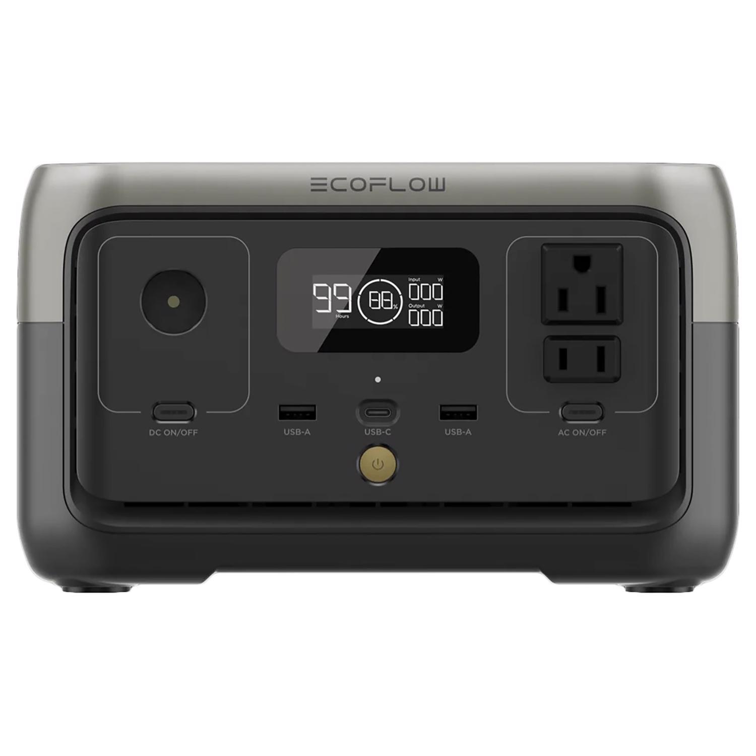 ECO FLOWとバッテリ－2個 Amazon.co.jp: EcoFlow ポータブル電源 RIVER 2 と RIVER 2 Max
