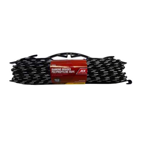 Ace 1/4 in. D X 100 ft. L Multicolored Diamond Braided Polypropylene Rope Ace 1/4 in. D X 100 ft. L Multicolored Diamond Braided Polypropylene Rope