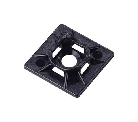 Gardner Bender 1 in. L Black Cable Tie Mounting Base 5 pk - Ace Hardware