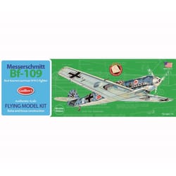 Guillow's Messerschmitt BF-109 Flying Model Kit Brown
