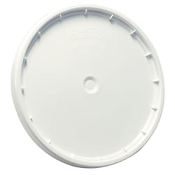 Leaktite  White  5 gal. Plastic  Bucket Lid 