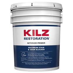 KILZ Restoration White Flat Water-Based Acrylic Modified Epoxy Primer 5 gal