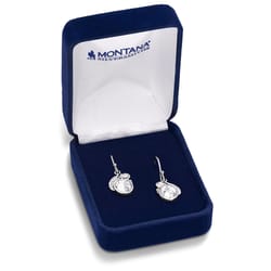 Montana Silversmiths Women's Sparking Halo Silver Earrings