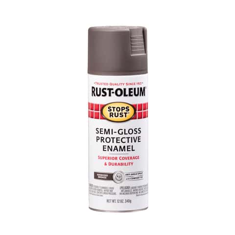 Rust-Oleum Stops Rust Custom Spray 5-in-1 Semi-Gloss Anodized Bronze Spray  Paint 12 oz - Ace Hardware
