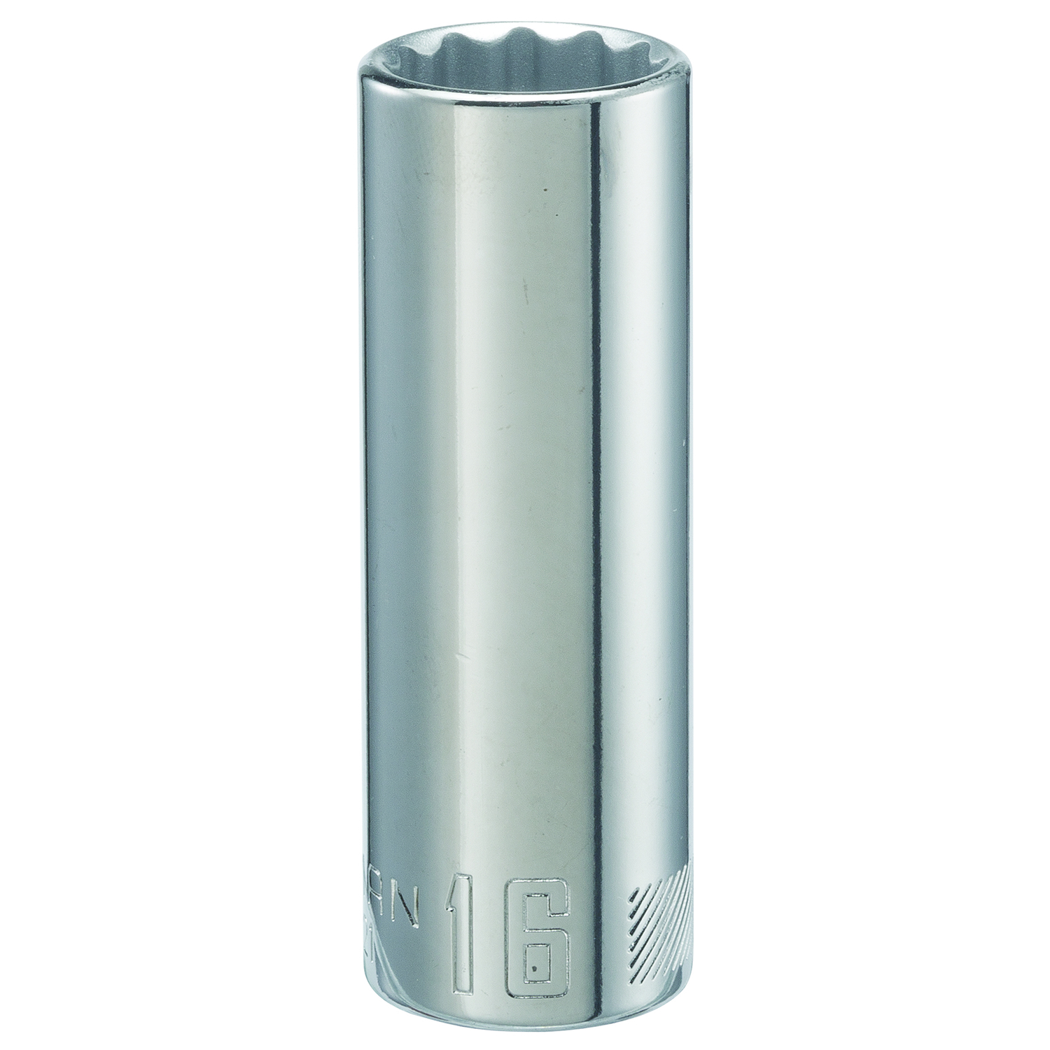 Craftsman 16 mm X 3/8 in. drive Metric 12 Point Deep Deep Socket 1 pc ...