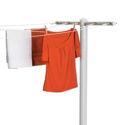 Honey-Can-Do 11 in. Steel Clothesline Tee Post