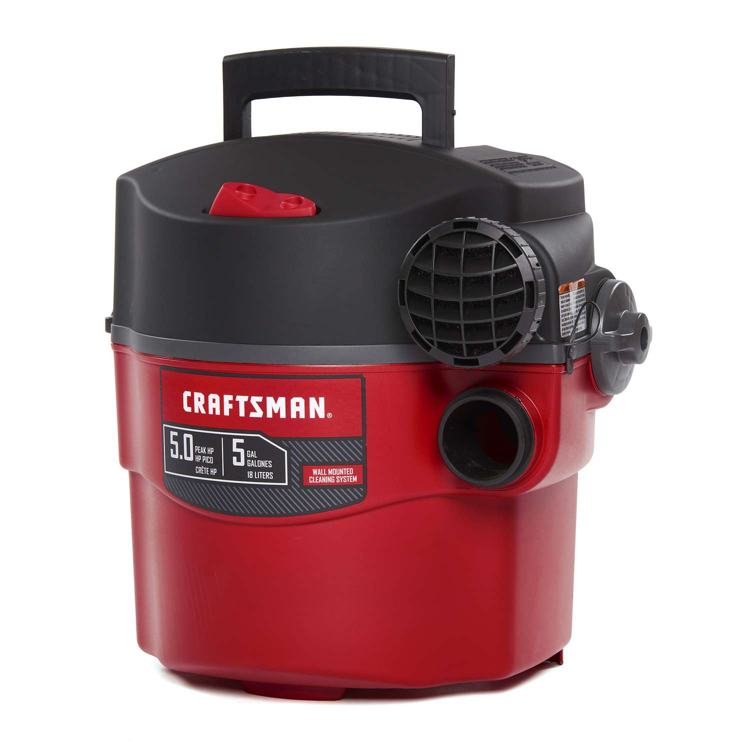 Craftsman 5 gal Corded Wet/Dry Vacuum 5 amps 120 V 5 HP Ace Hardware