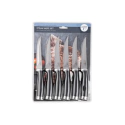 Core Kitchen Stainless Steel Steak Knife Set 6 pc