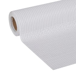 Duck Smooth Top EasyLiner 6 ft. L X 20 in. W White Non-Adhesive Shelf Liner