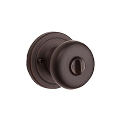 Kwikset SmartKey Juno Venetian Bronze Entry Lockset KW1 1-3/4 in.