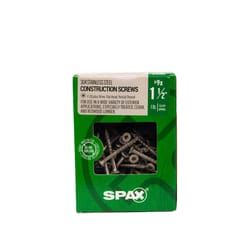 SPAX Multi-Material No. 9 Label X 1-1/2 in. L Star Flat Head Construction Screws 1 lb 155 pk