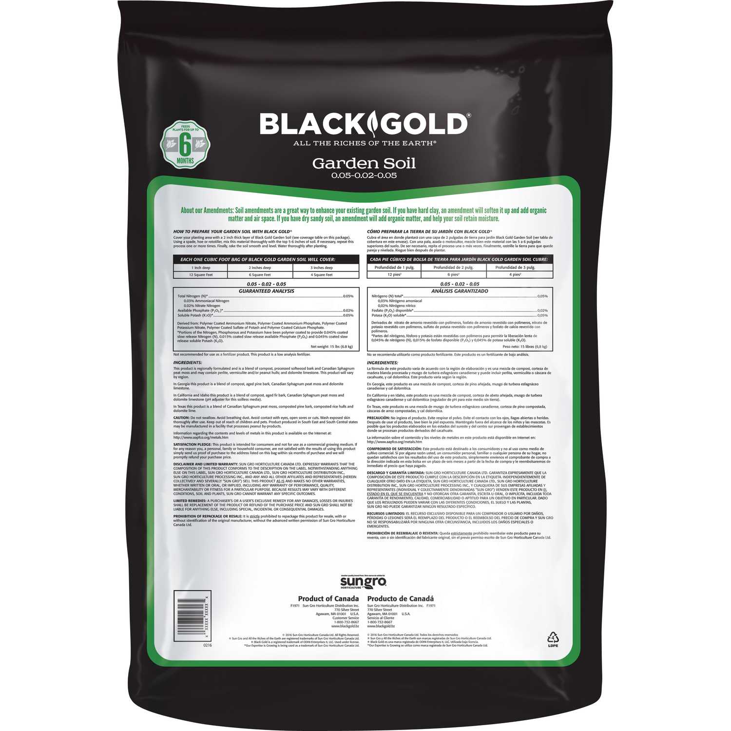 Black Gold Garden Soil Ace Hardware