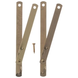 Ace 9-1/2 in. H Straight Brass Table Leg Brace