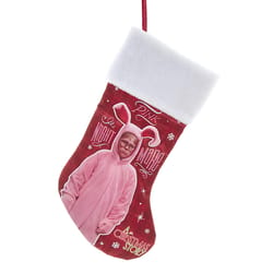 Kurt S. Adler Red Christmas Story Ralphie in Bunny Costume Christmas Stocking