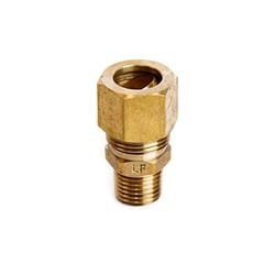 ATC 1/2 in. Compression in. X 1/4 in. D MPT Brass Connector