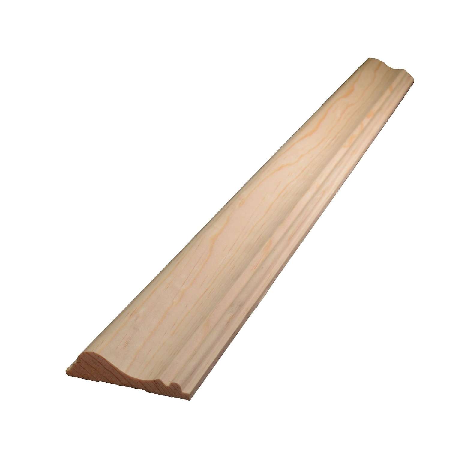 Alexandria Moulding 25/8 in. x 8 ft. L Unfinished Natural Pine Molding Ace Hardware