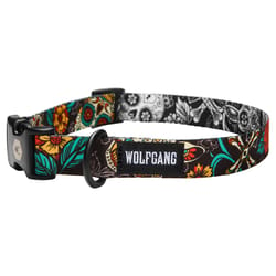 Wolfgang Multicolored LosMuertos Polyester Dog Adjustable Collar Large