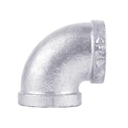 STZ Industries 1/2 in. FIP each X 1/2 in. D FIP Galvanized Malleable Iron 90 Degree Elbow