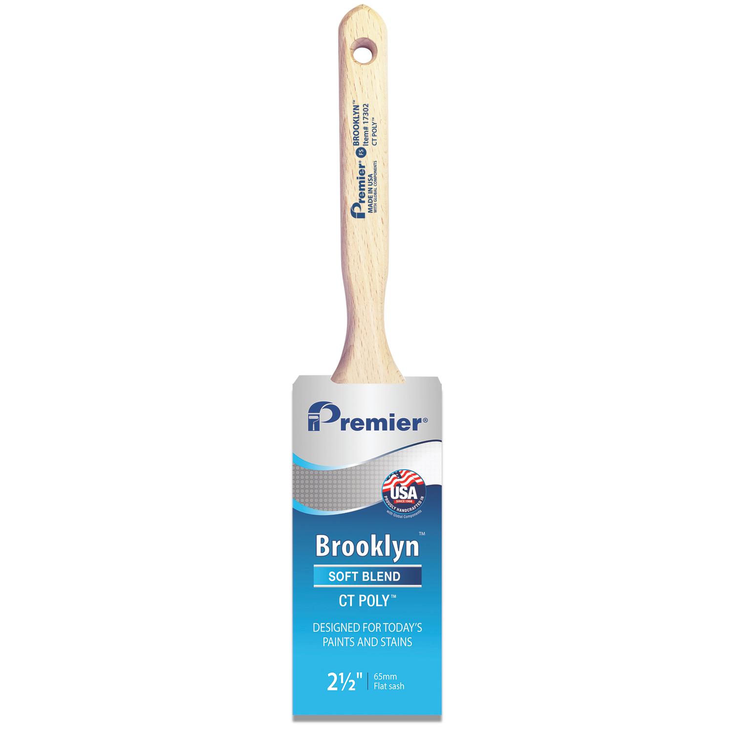 Premier Brooklyn 2-1/2 in. Soft Flat Sash Paint Brush