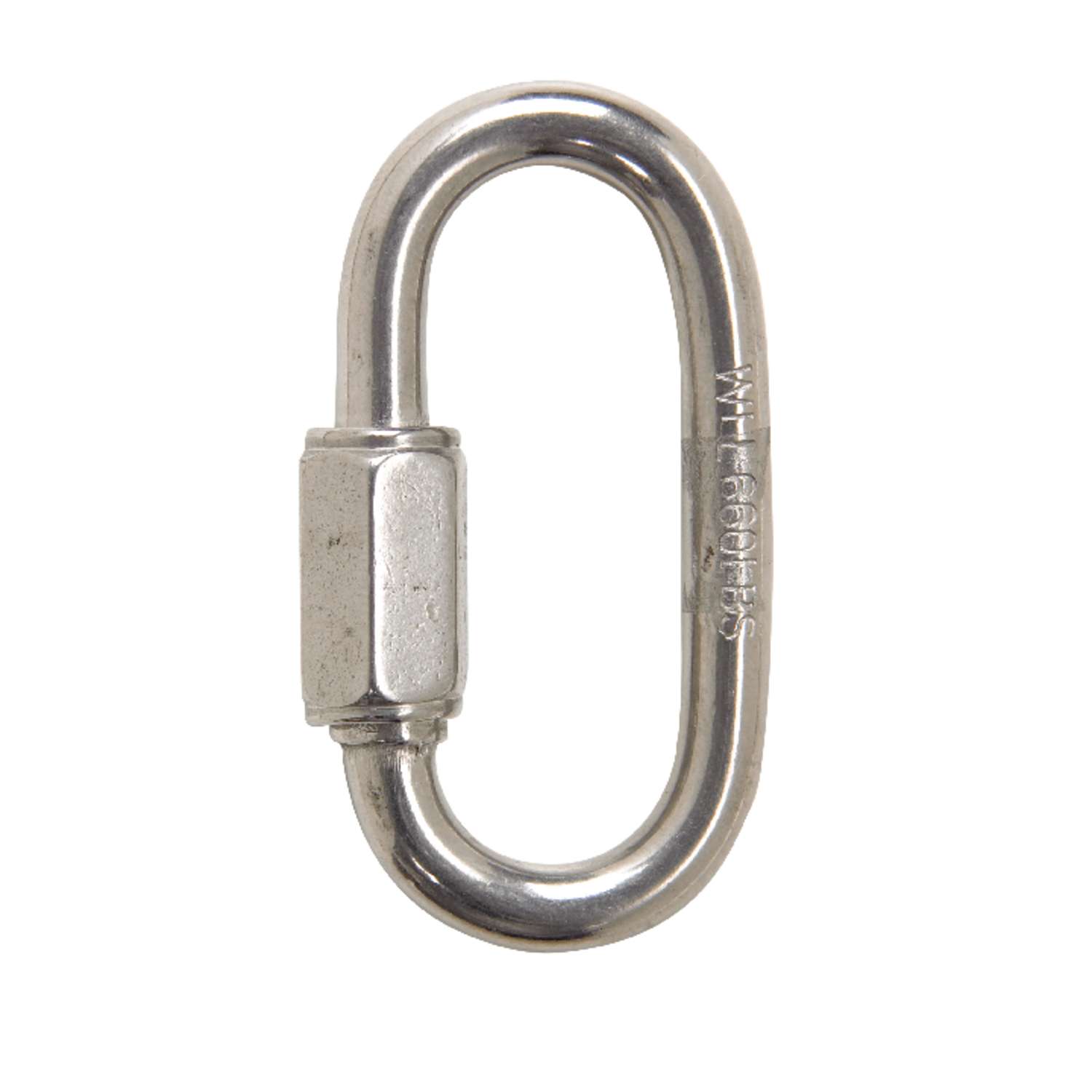 Campbell Chain Polished Stainless Steel Quick Link 660 lb. 2 in. L ...