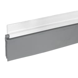 Frost King Silver Aluminum/Vinyl Sweep For Doors 36 in. L X 2 in.