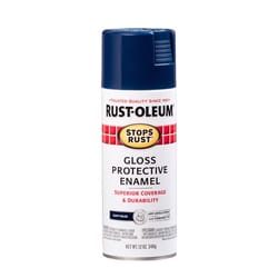 Rust-Oleum Stops Rust Gloss Navy Spray Paint 12 oz