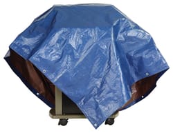 Ace 10 ft. W X 12 ft. L Medium Duty Polyethylene Tarp Blue/Brown