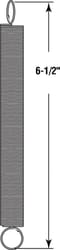 Prime-Line 6-1/2 in. L X 5/8 in. D Extension Spring 2 pk