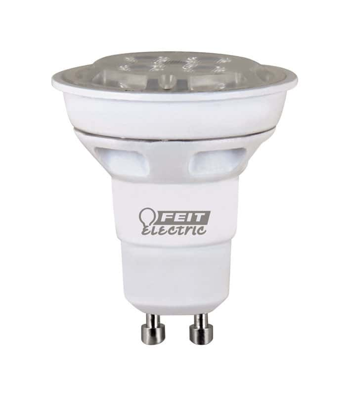 2 Prong LED Light Bulb GU10 3000k Soft White