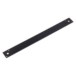 Hampton 17 in. H X 1.5 in. W X 1/8 in. D Black Steel Strap Brace