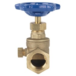 Homewerks 1/2 in. FIP X 1/2 in. FIP Brass Stop and Waste Valve