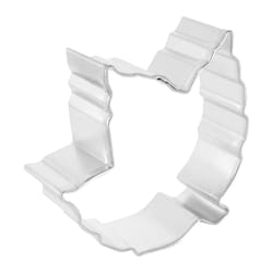 R&M International Corp International Corp 3 in. W X 4 in. L Elm Leaf Cookie Cutter Silver 1 pc