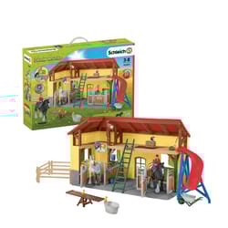 Schleich Farm World Horse Stable Toy Multicolored