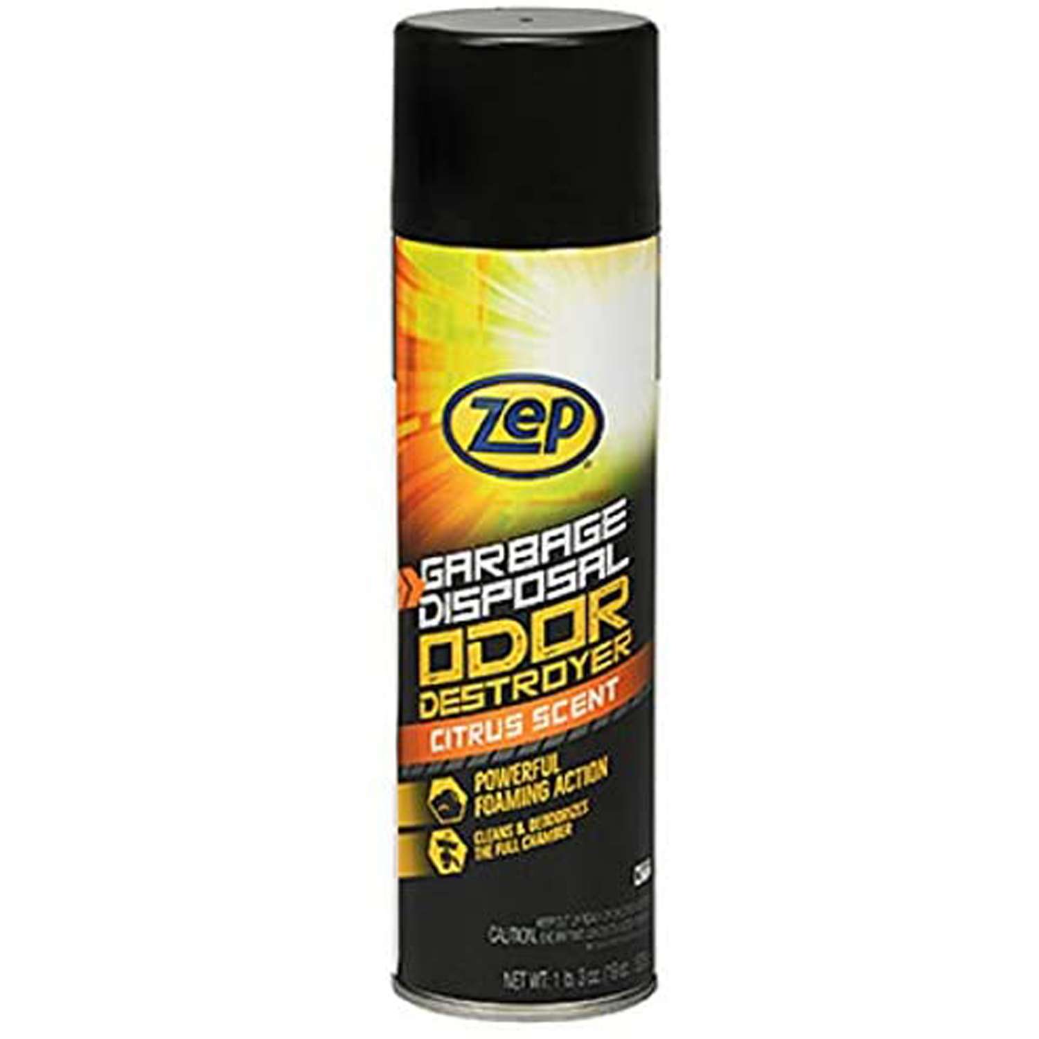 Zep Citrus Scent Garbage Disposal Cleaner 19 oz Foam Ace Hardware