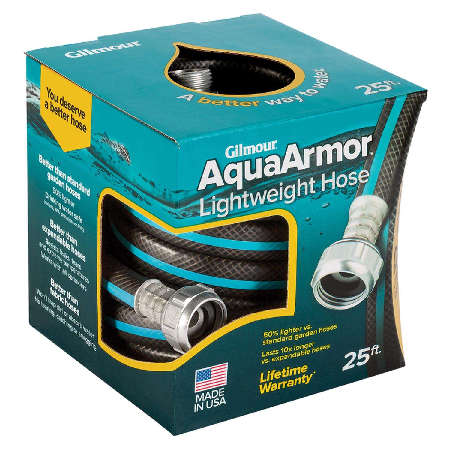 Gilmour AquaArmor 1/2 in. D X 25 ft. L Lightweight Garden Hose Ace