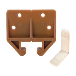 Prime-Line Plastic Center Guide Drawer Track Guide 2 pk