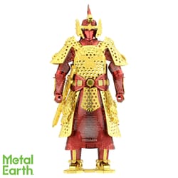 Fascinations Metal Earth Chinese Armor 3D Model Kit Gold/Red